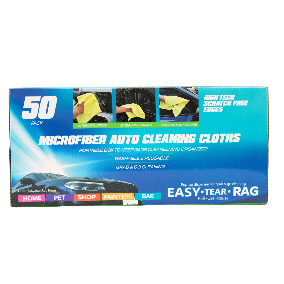 Xinrun Textile Microfiber Auto Cleaning Cloths 50 Count