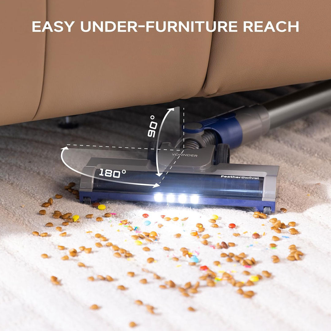 Yonnder Cordless Vacuum Cleaner Blue (ONLINE ONLY)