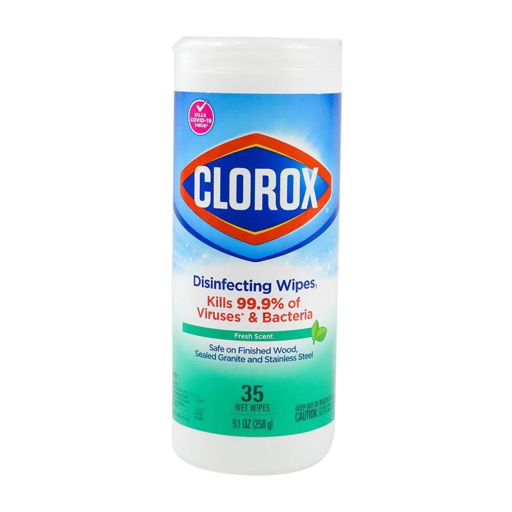 Clorox Disinfecting Wipes - 35 Count Pack for Effective and Convenient Cleaning