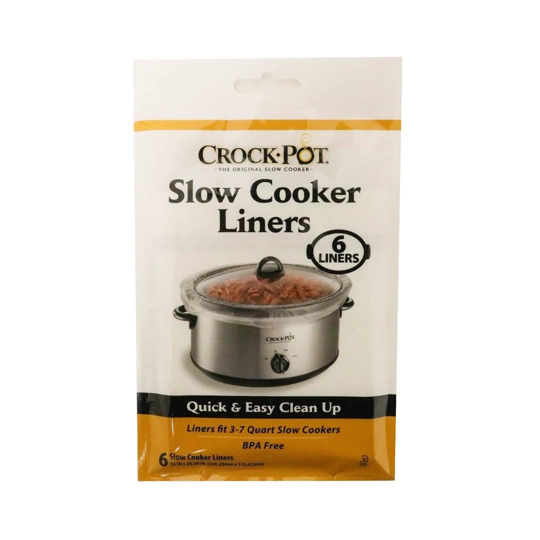 Crock Pot Slow Cooker Liners 6 Count - Matt's Warehouse Deals