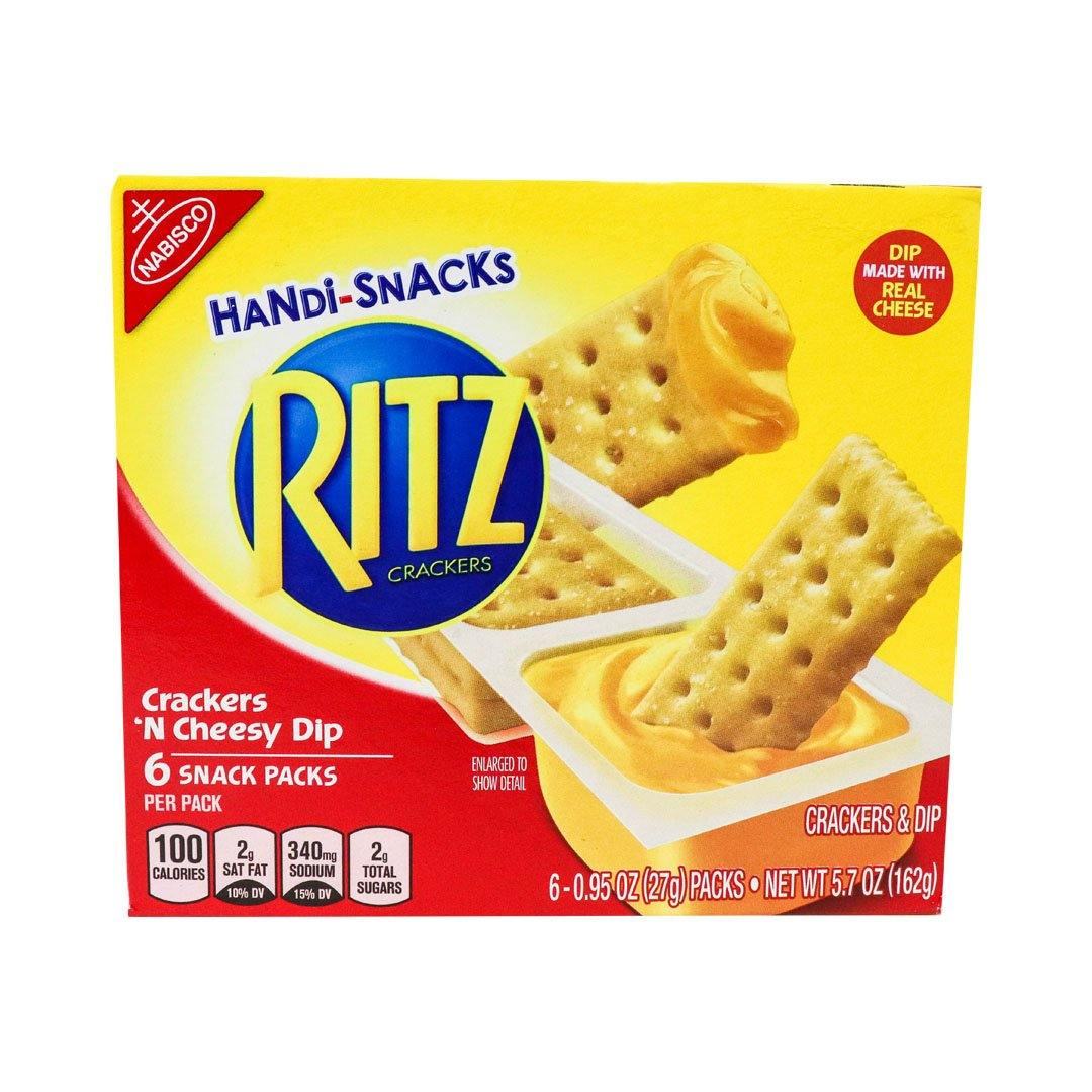 Handi Snacks Ritz Dip Go 6pk Ritzs crackers and cheese Wholesale & Liquidation Experts