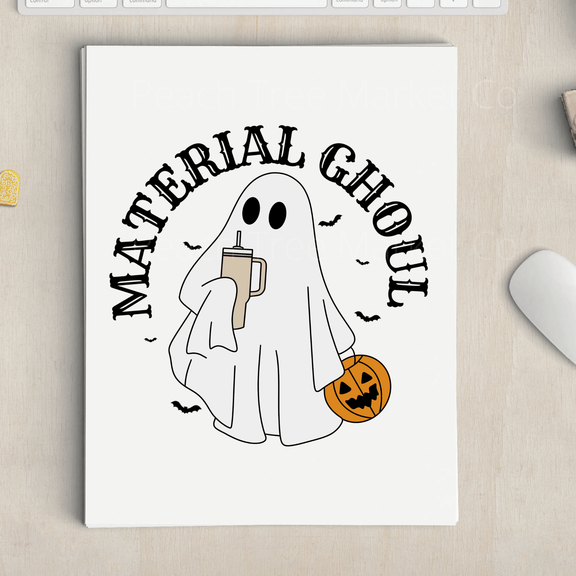 Material Ghoul Sublimation Transfer
