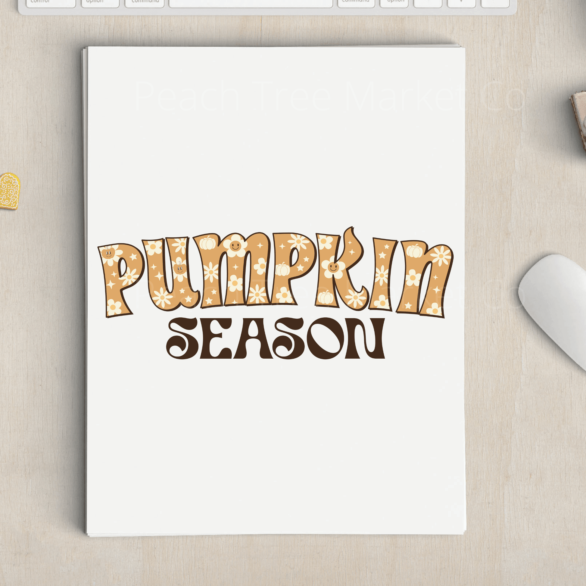 Pumpkin Season Sublimation Transfer